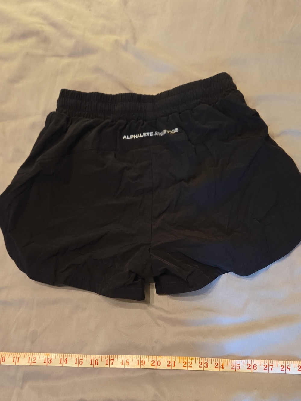 Alphalete Black Athletic Running Shorts
